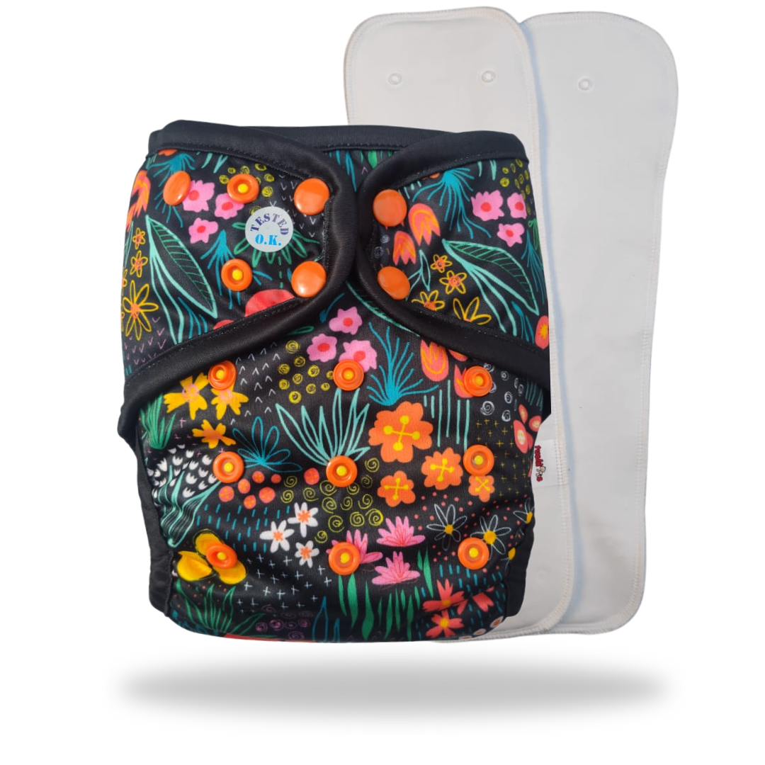 Infinit AIO with insert & booster-Floral Dream
