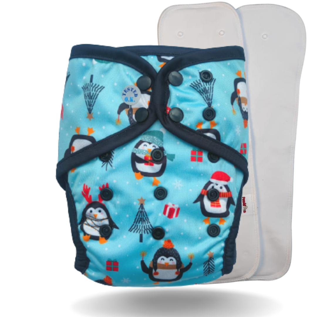 Infinit AIO with insert & booster-Penguin Party