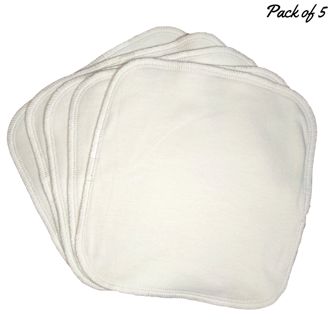 Reusable Baby Wipes (pack of 5)