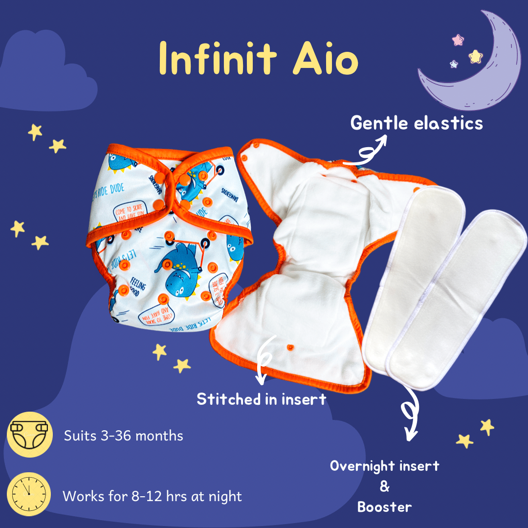 Infinit AIO with insert & booster-Dreamy Nights